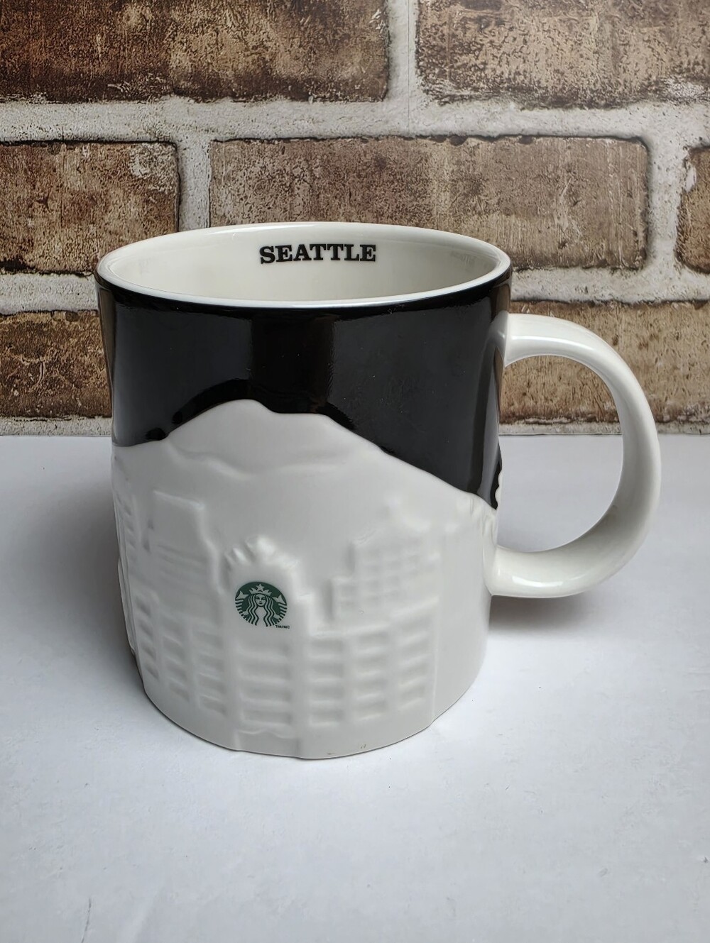 Starbucks Seattle Skyline ~Water Ferry Collectors Series 2012 16 oz. Coffee Mug